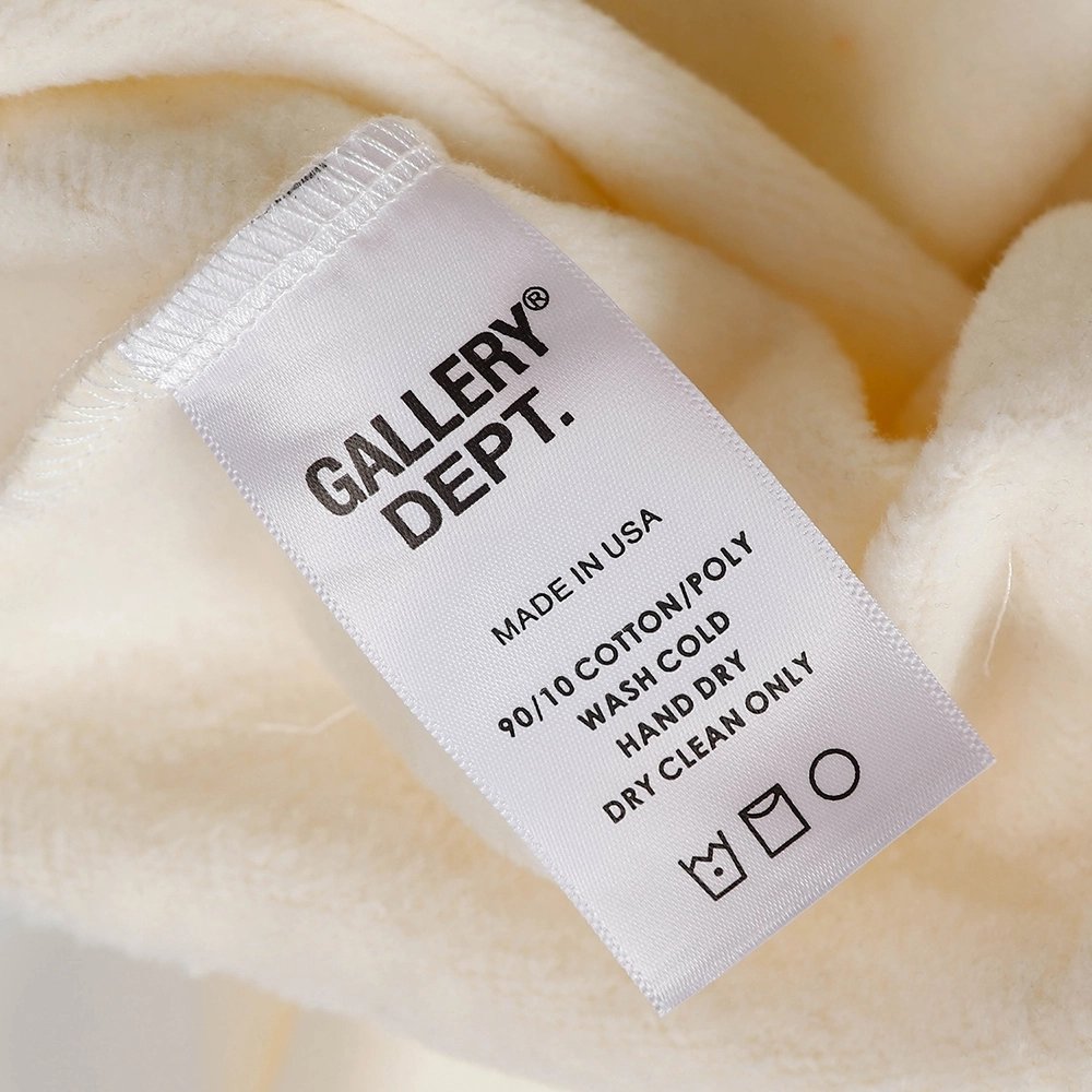 Gallery Dept Lettering Hooded Sweatshirt,Gallery Dept