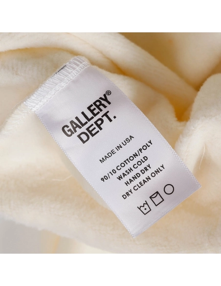 Gallery Dept Lettering Hooded Sweatshirt,Gallery Dept