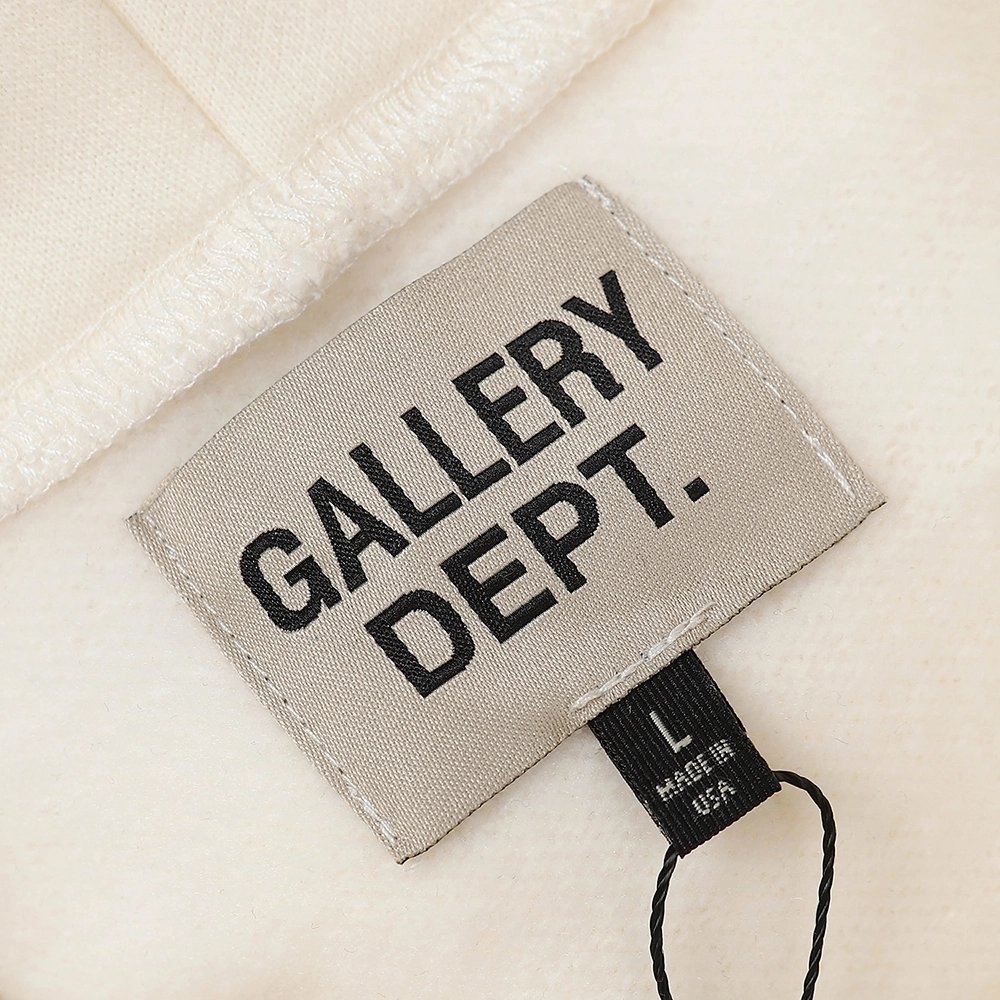 Gallery Dept Lettering Hooded Sweatshirt,Gallery Dept
