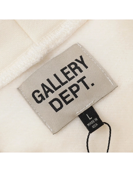 Gallery Dept Lettering Hooded Sweatshirt,Gallery Dept