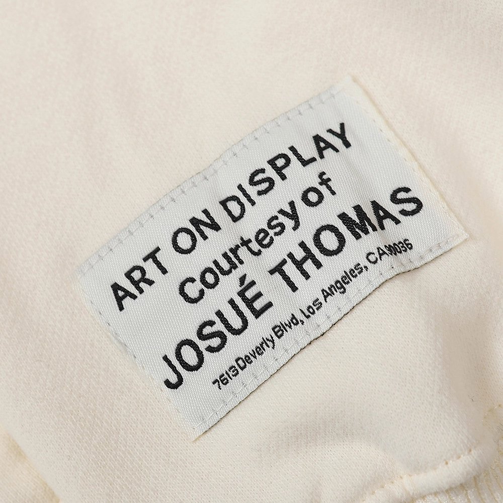 Gallery Dept Lettering Hooded Sweatshirt,Gallery Dept