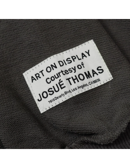 Gallery Dept Lettering Hooded Sweatshirt TSK1,Gallery Dept