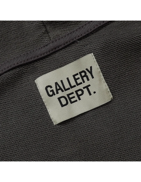 Gallery Dept Lettering Hooded Sweatshirt TSK1,Gallery Dept