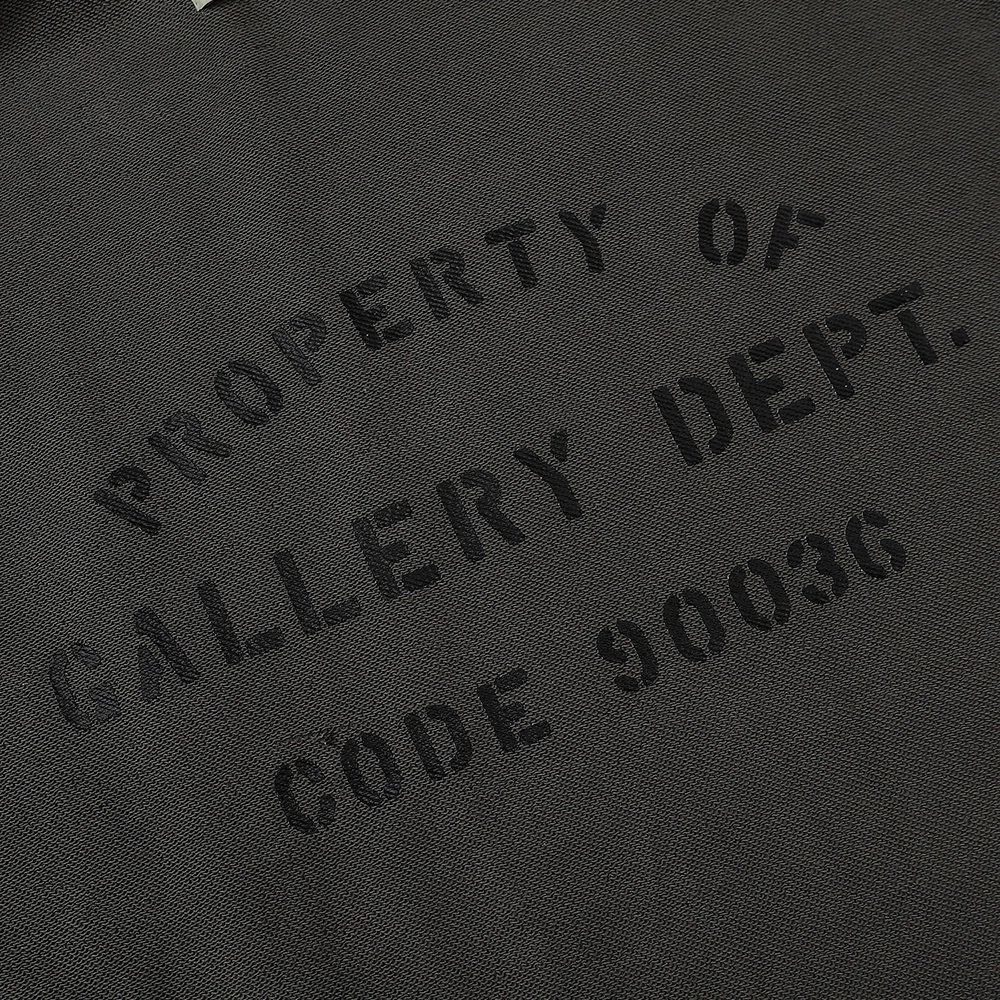 Gallery Dept Lettering Hooded Sweatshirt TSK1,Gallery Dept
