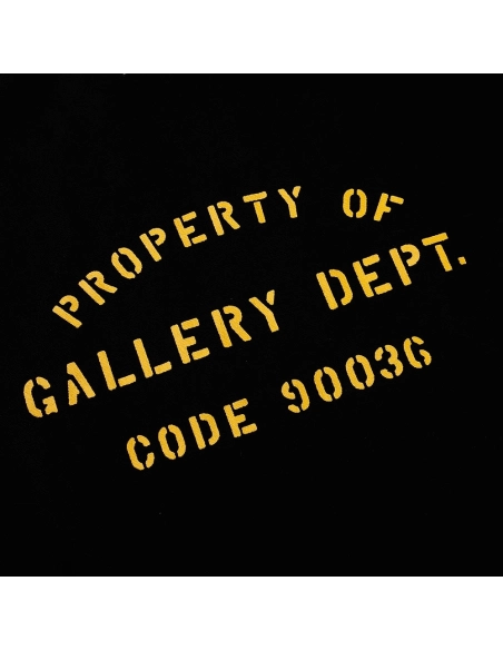 Gallery Dept Lettering Hooded Sweatshirt,Gallery Dept