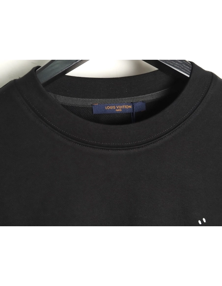 Louis Vuitton graffiti print crewneck sweatshirt TSK1,Louis Vuitton