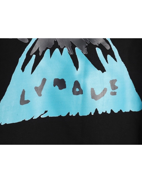Louis Vuitton graffiti print crewneck sweatshirt TSK1,Louis Vuitton