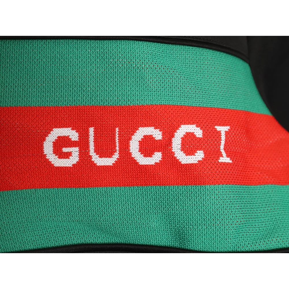 Gucci red and green jacquard web jacket,Gucci