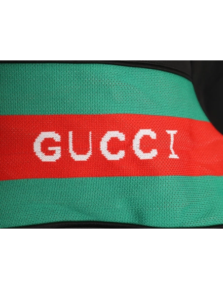 Gucci red and green jacquard web jacket,Gucci