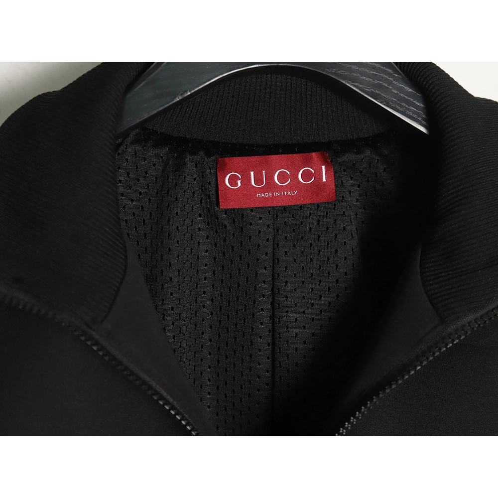 Gucci red and green jacquard web jacket,Gucci