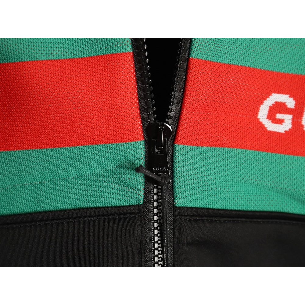 Gucci red and green jacquard web jacket,Gucci