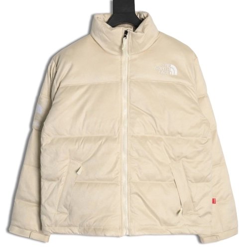 The North Face &amp; Supreme Joint Suede Down Jacket,The North Face