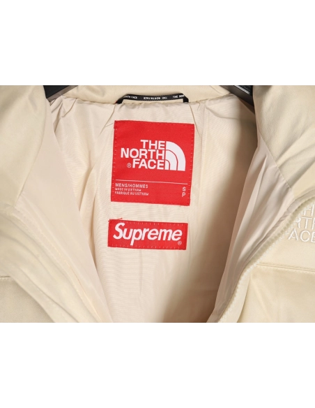 The North Face &amp; Supreme Joint Suede Down Jacket,The North Face