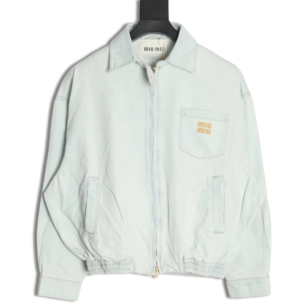 Miu Miu light denim jacket,Miu Miu