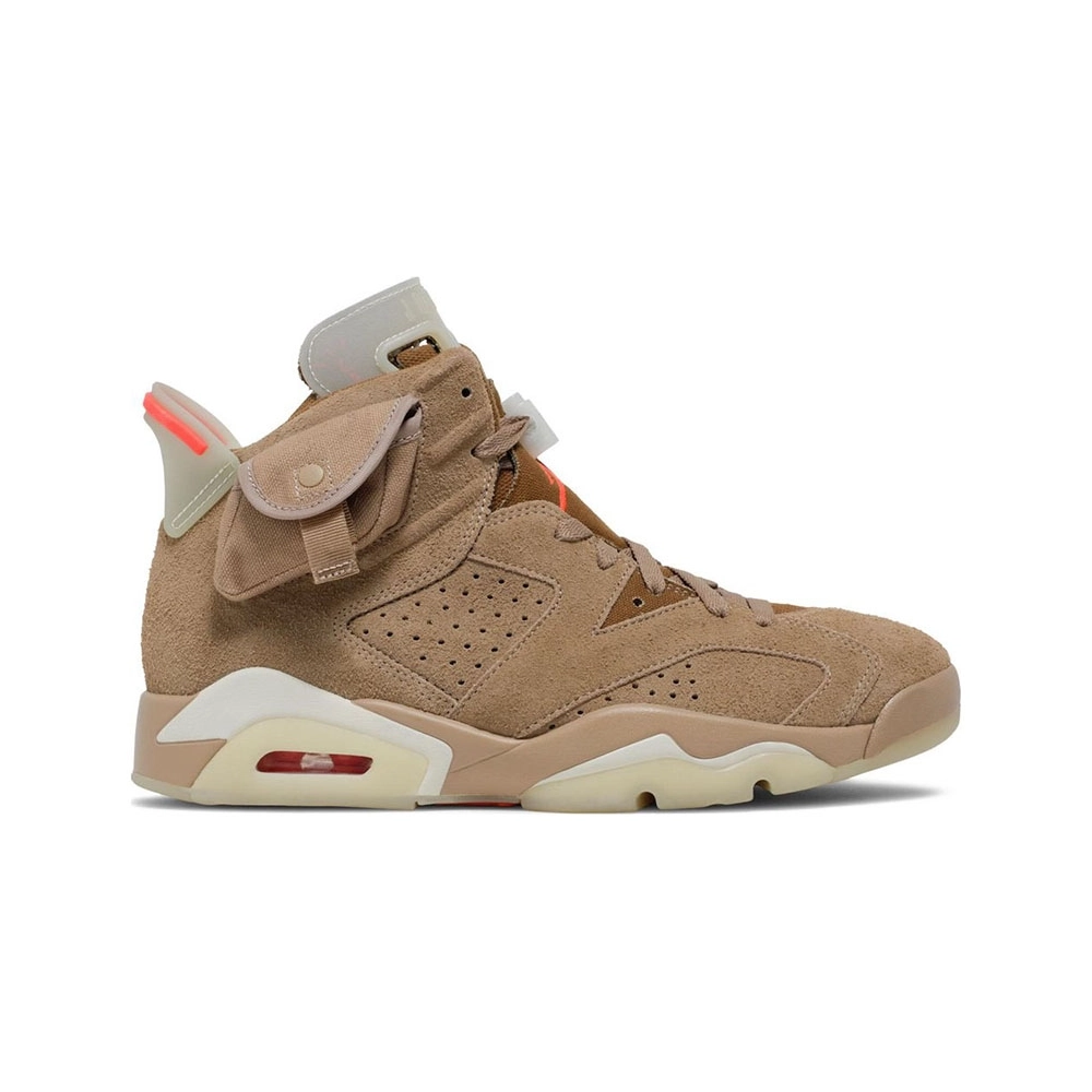 TRAVIS SCOTT X AIR JORDAN 6 RETRO BRITISH KHAKI DH0690 200,AIR JORDAN 6,Air Jordan