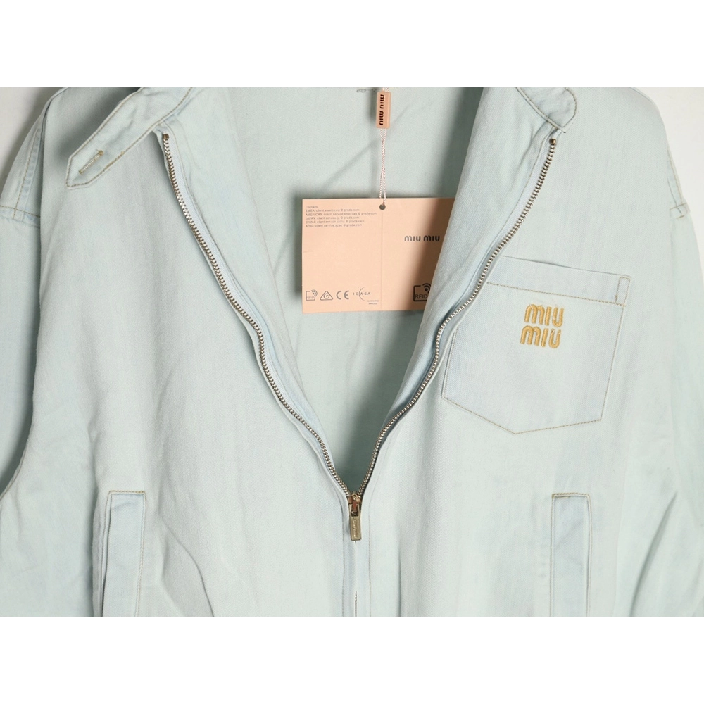 Miu Miu light denim jacket,Miu Miu