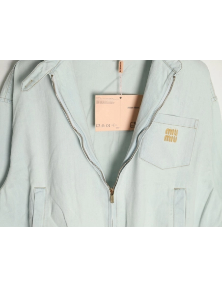 Miu Miu light denim jacket,Miu Miu