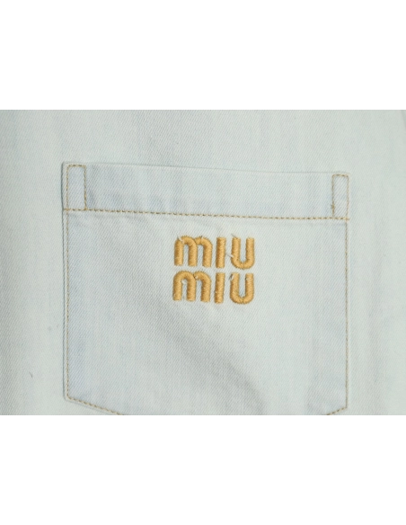 Miu Miu light denim jacket,Miu Miu