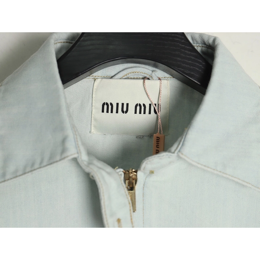 Miu Miu light denim jacket,Miu Miu