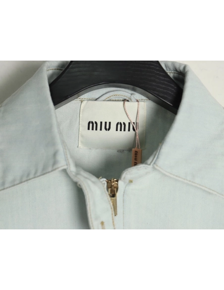 Miu Miu light denim jacket,Miu Miu