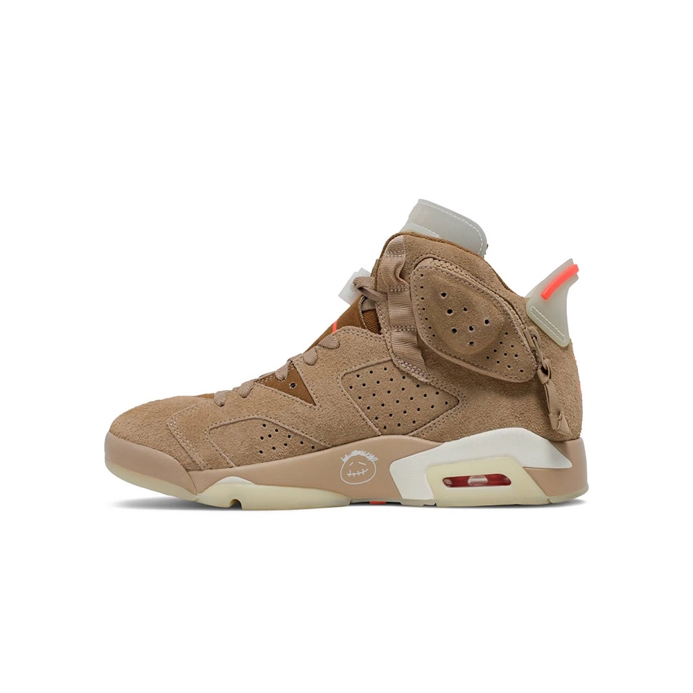TRAVIS SCOTT X AIR JORDAN 6 RETRO BRITISH KHAKI DH0690 200,AIR JORDAN 6,Air Jordan
