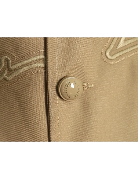 Louis Vuitton Pharrell embroidered silhouette jacket,Louis Vuitton
