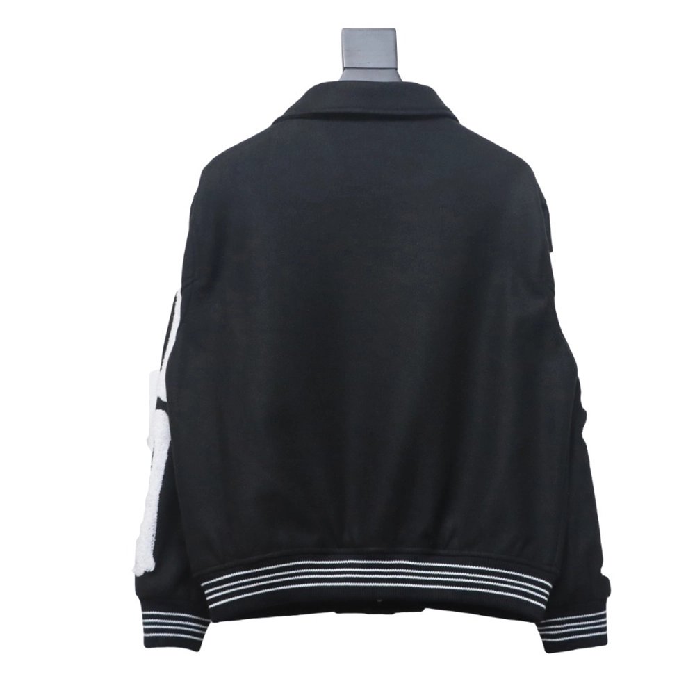 Amiri Bone Embroidery Baseball Jacket,Amiri