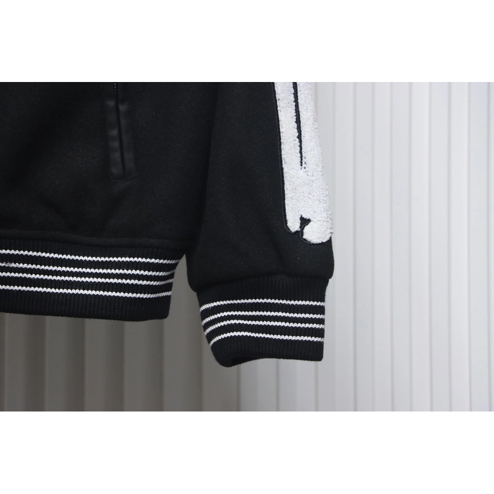 Amiri Bone Embroidery Baseball Jacket,Amiri