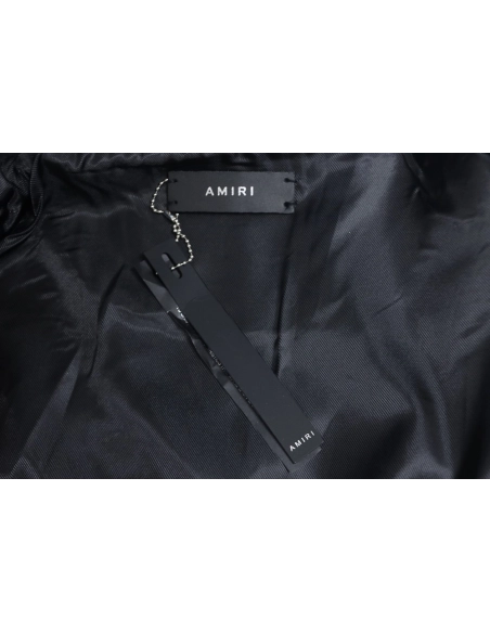 Amiri Bone Embroidery Baseball Jacket,Amiri