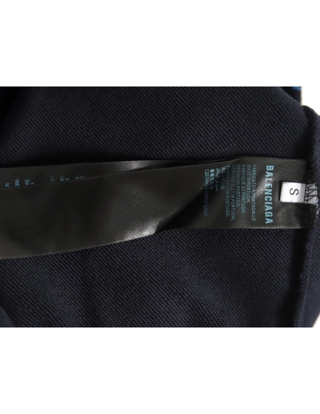 Balenciaga distressed washed printed crew neck sweatshirt,Balenciaga