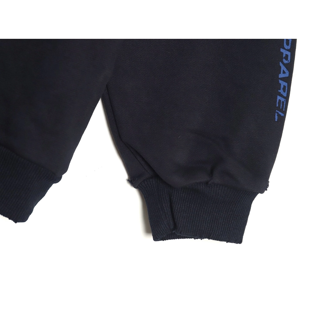 Balenciaga distressed washed printed crew neck sweatshirt,Balenciaga