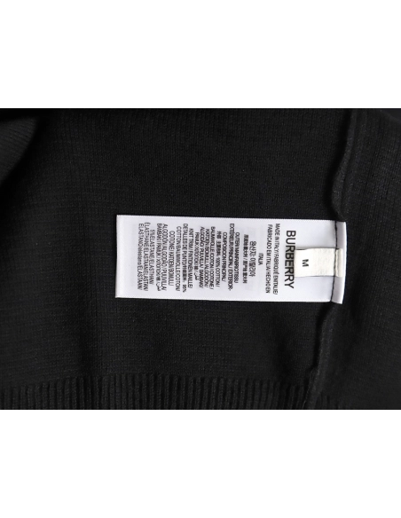 Burberry 3D cursive embroidered crew neck sweater,Burberry