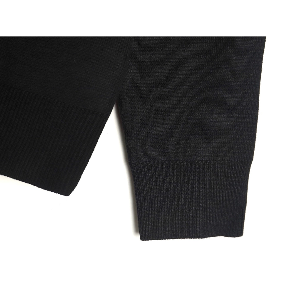 Burberry 3D cursive embroidered crew neck sweater,Burberry