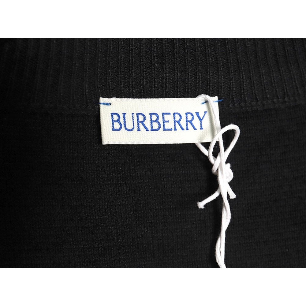 Burberry 3D cursive embroidered crew neck sweater,Burberry