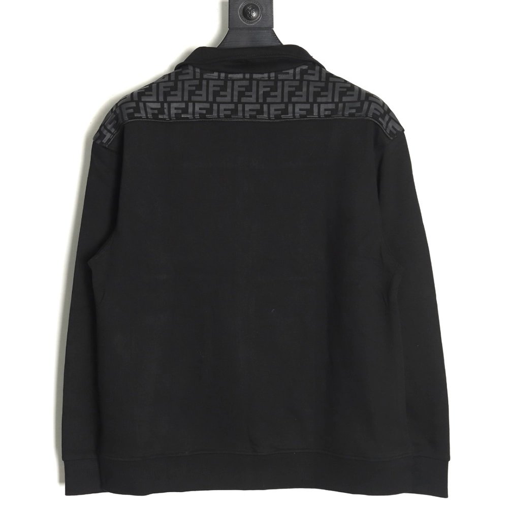 Fendi FF presbyopic patchwork zipper jacket,Fendi