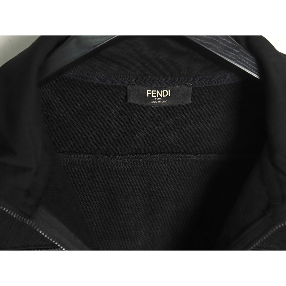 Fendi FF presbyopic patchwork zipper jacket,Fendi