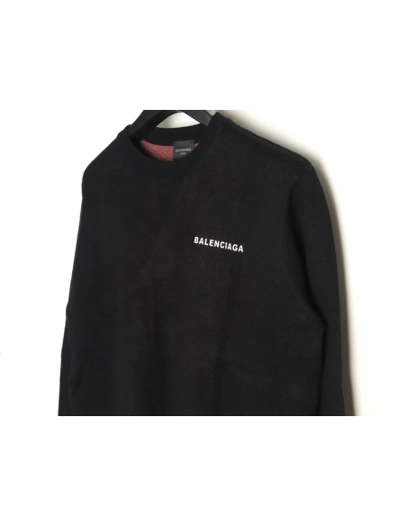 Balenciaga Classic Cola Jacquard Wool Knit Sweater TSK1,Balenciaga