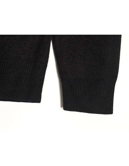 Balenciaga Classic Cola Jacquard Wool Knit Sweater TSK1,Balenciaga
