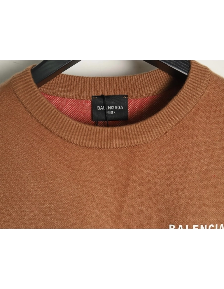 Balenciaga Classic Cola Jacquard Wool Knit Sweater,Balenciaga