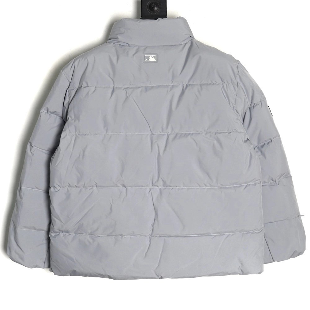 MLB solid color small label short down jacket TSK1,MLB