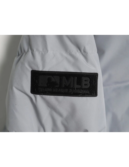 MLB solid color small label short down jacket TSK1,MLB