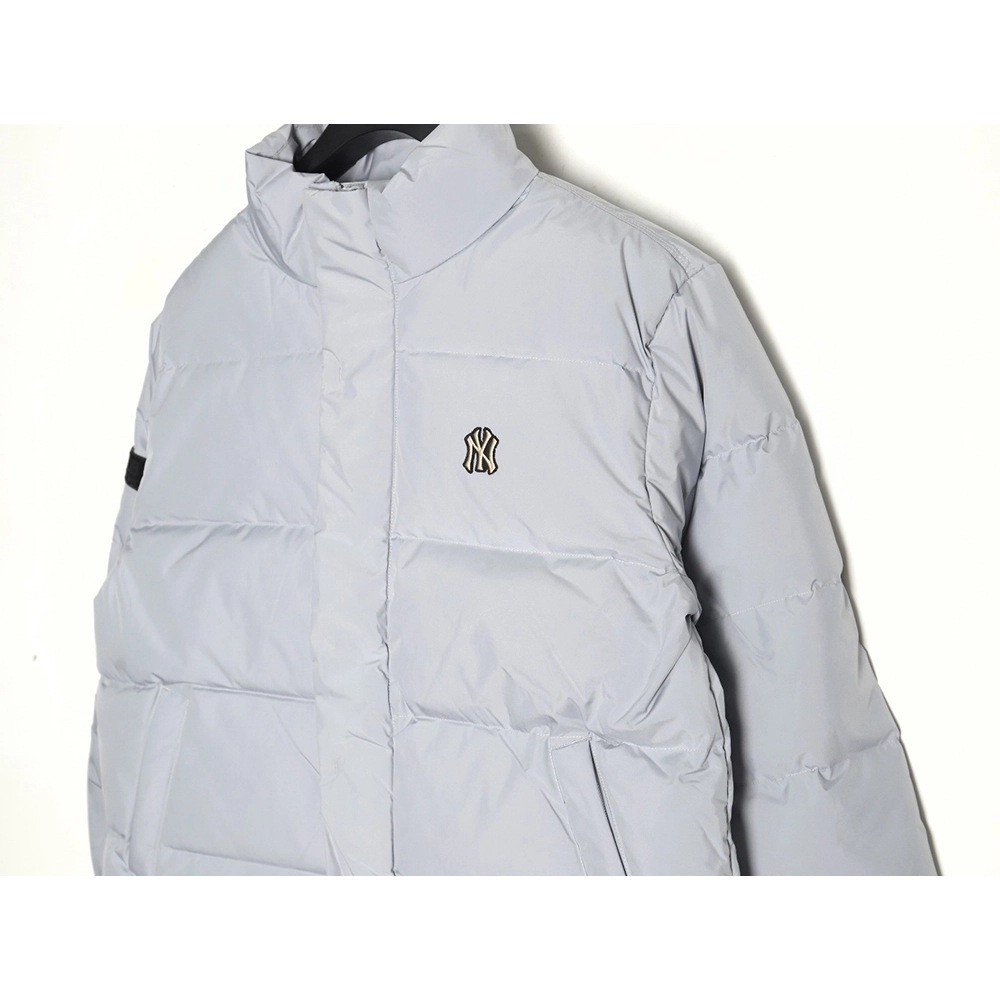 MLB solid color small label short down jacket TSK1,MLB