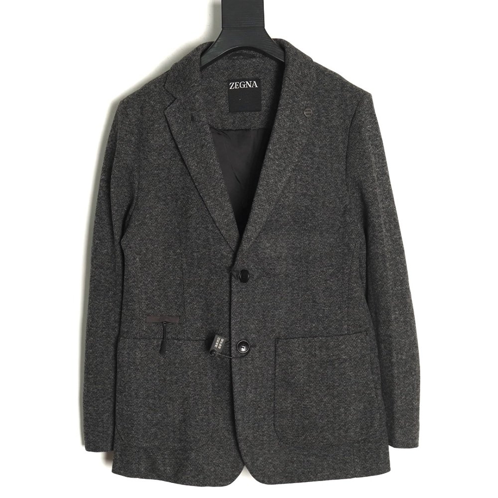 Zegna sleeve patchwork suit TSK1,Zegna