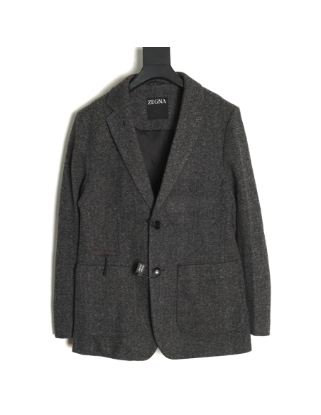 Zegna sleeve patchwork suit TSK1,Zegna