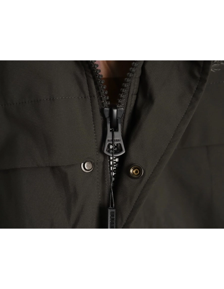 Burberry chest fake pocket embroidered war horse cotton hooded jacket,Burberry