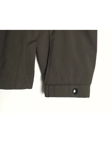 Burberry chest fake pocket embroidered war horse cotton hooded jacket,Burberry