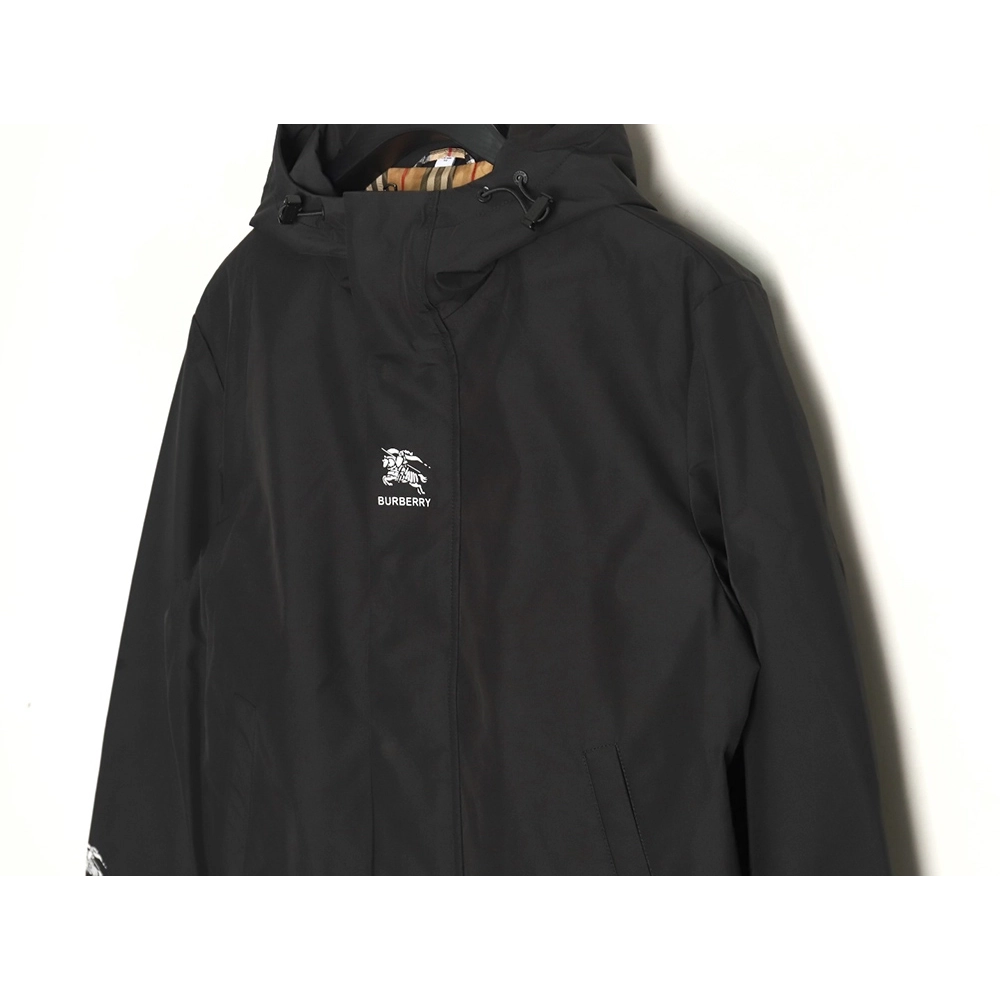 Burberry arm war horse logo Cotton hooded coat TSK1,Burberry
