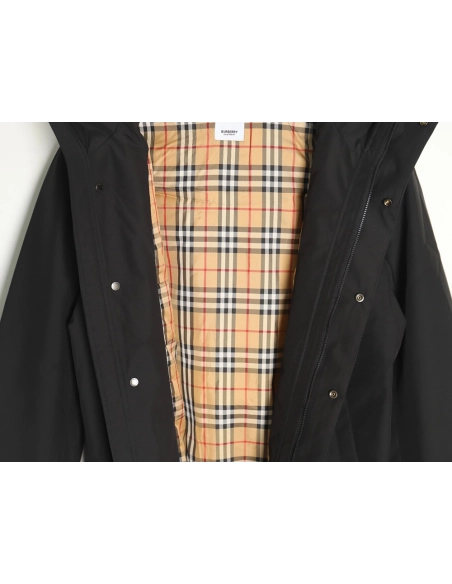 Burberry arm war horse logo Cotton hooded coat TSK1,Burberry