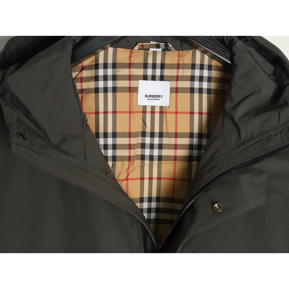 Burberry arm war horse logo Cotton hooded coat,Burberry
