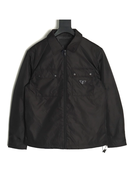 Prada double pocket thin cotton jacket TSK1,Prada